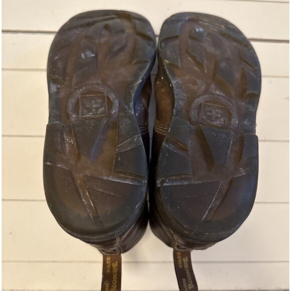 Vintage Dr. Martens Boots Mens Size 10 Brown Leather Made England AW004 90s main image 9